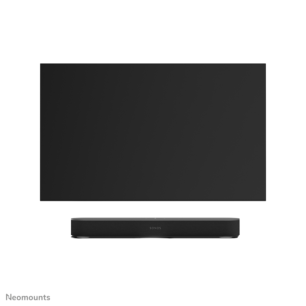 Neomounts WL30-726BL1 Muurbeugel voor Sonos Beam - eenvoudige installatie - zwart